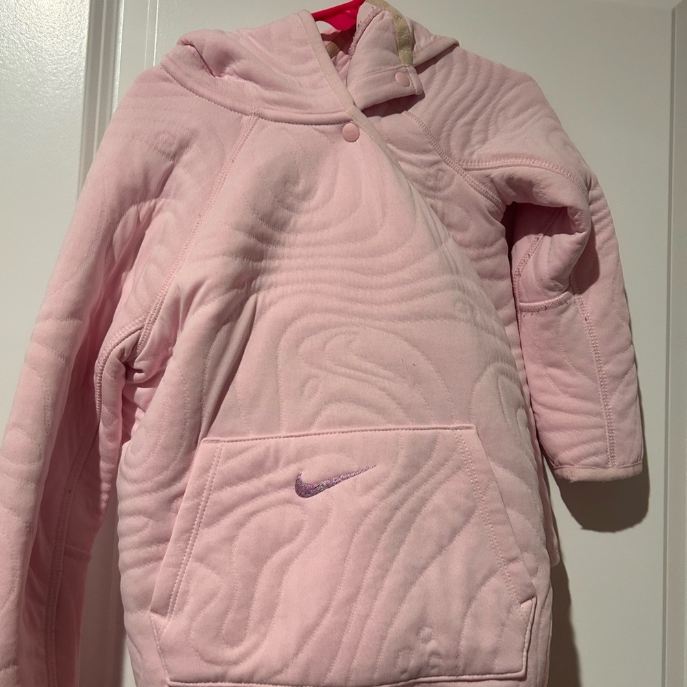 Nike Kids Pink Quilted Jogging Suit